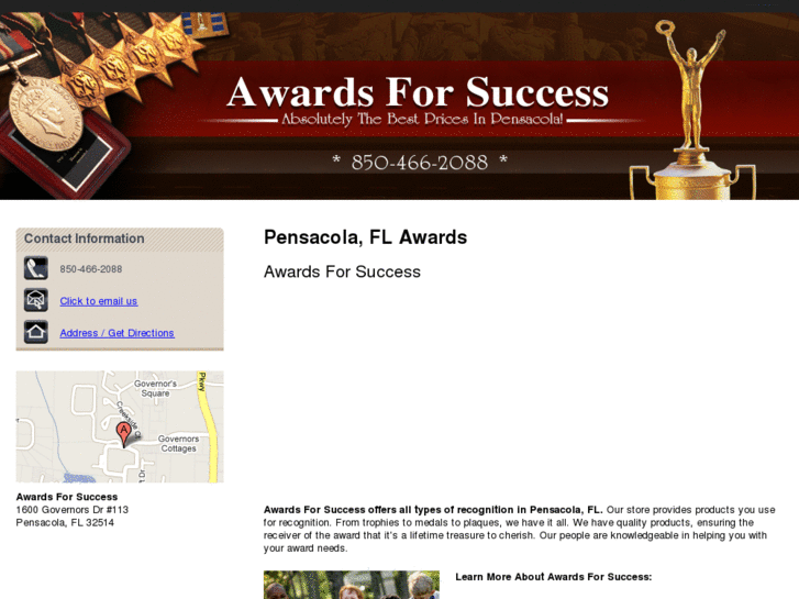 www.awardsforsuccesspensacola.com