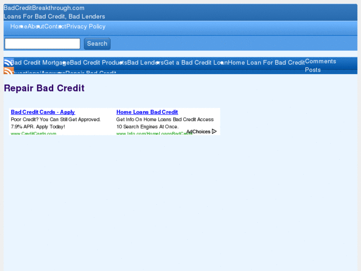 www.badcreditbreakthrough.com