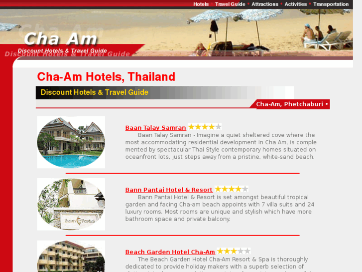 www.cha-am-resorts.com