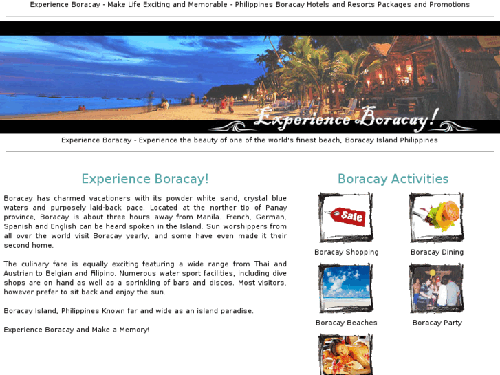 www.experienceboracay.com