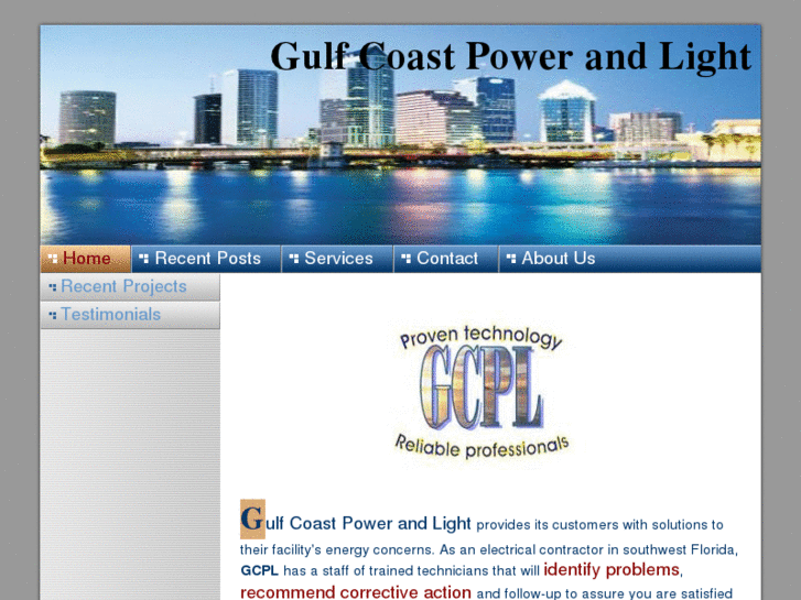 www.gulfcoastpowerandlight.com