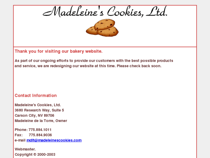 www.madeleinescookies.com