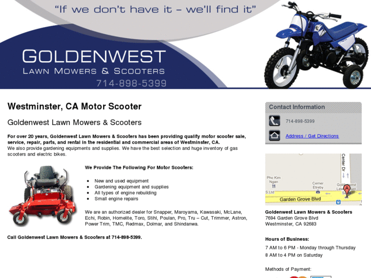 www.motorscootersorangecounty.com