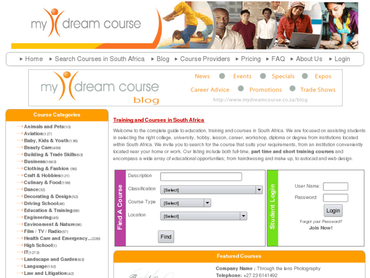 www.mydreamcourse.co.za