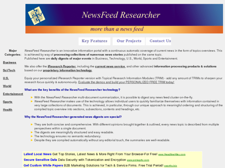 www.newsfeedresearcher.com