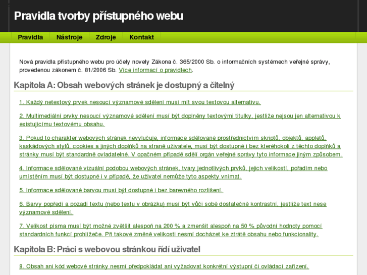 www.pravidla-pristupnosti.cz