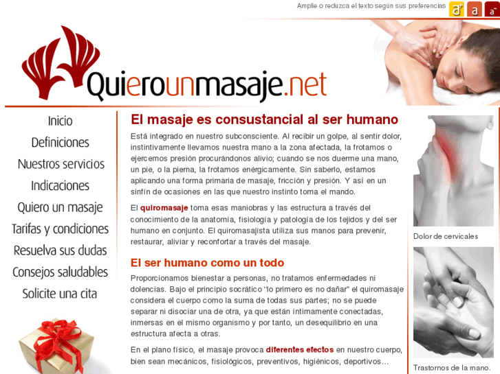 www.quierounmasaje.net