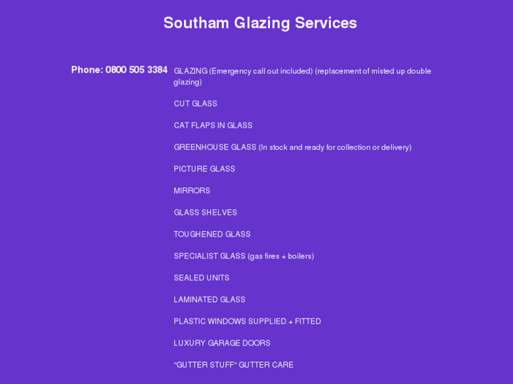 www.southamglazing.co.uk