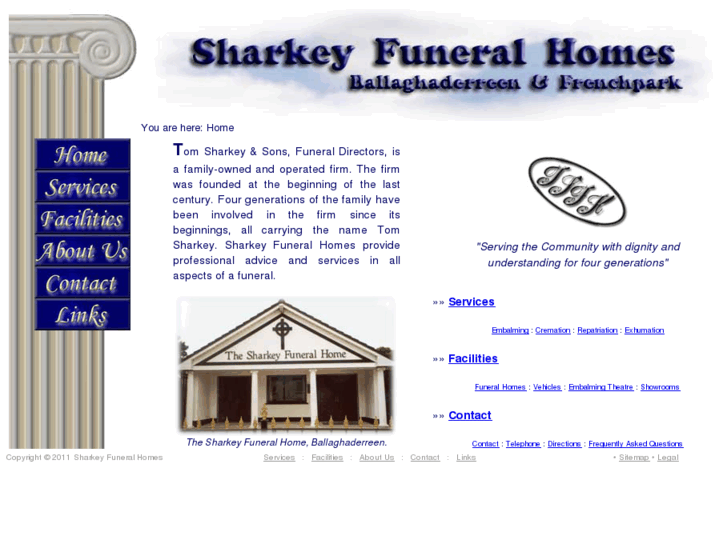 www.thesharkeyfuneralhomes.com