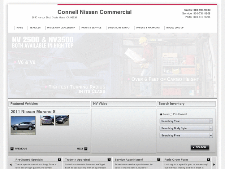 www.connellnissancommercialvehicles.com