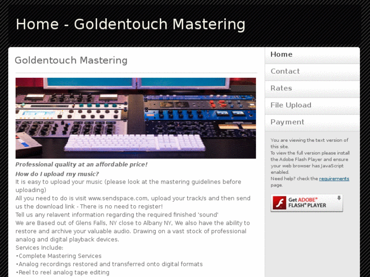www.goldentouchmastering.com
