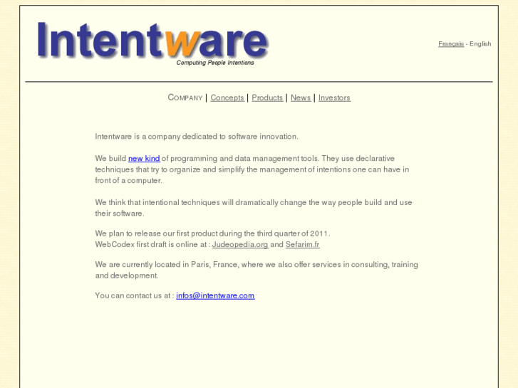 www.intentware.org