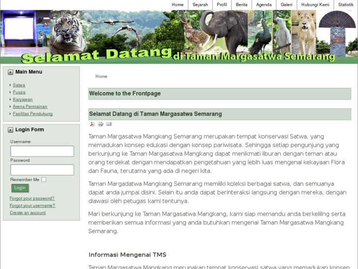 www.kebunbinatangsemarang.com