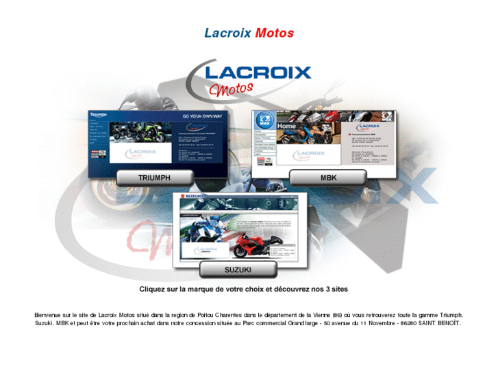 www.lacroixmoto.com