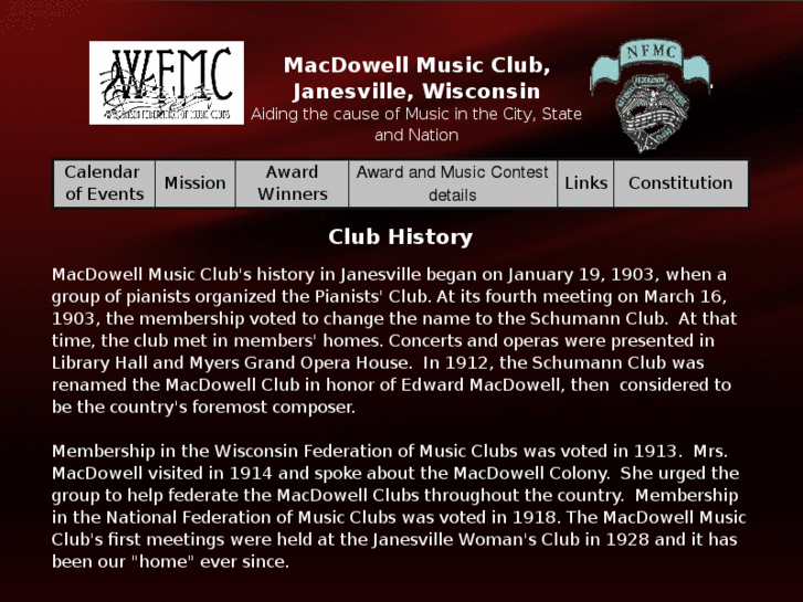 www.macdowellmusicclub.com