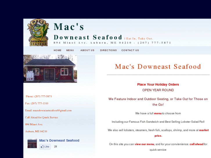 www.macsdowneastseafood.com