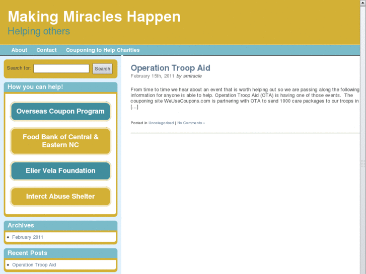 www.makingmiracleshappen.org