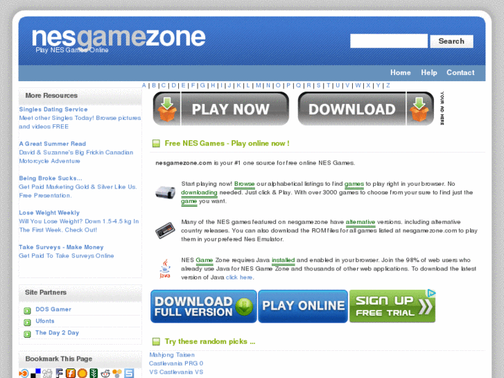 www.nesgamezone.com