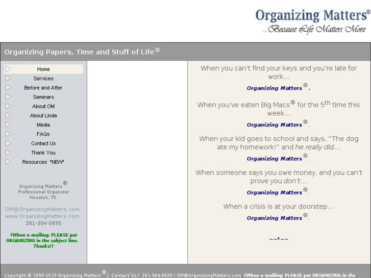 www.organizingbug.net