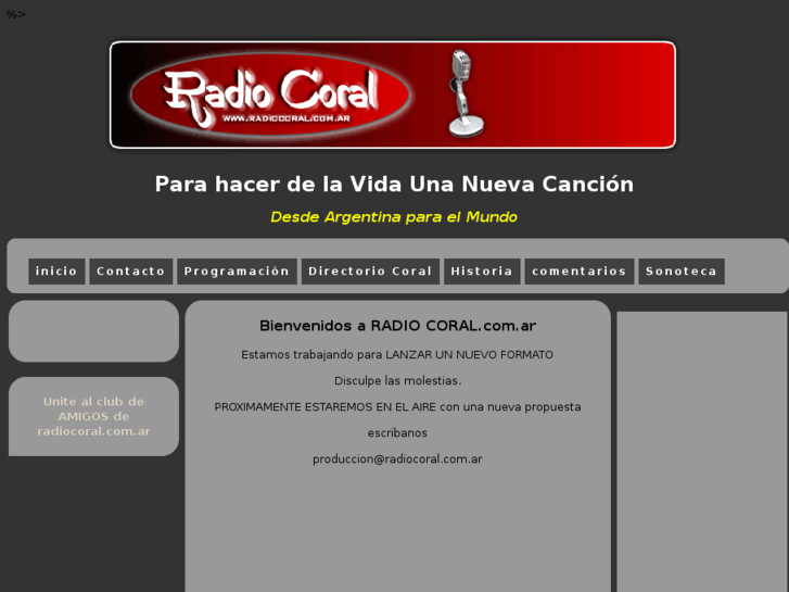 www.radiocoral.com.ar