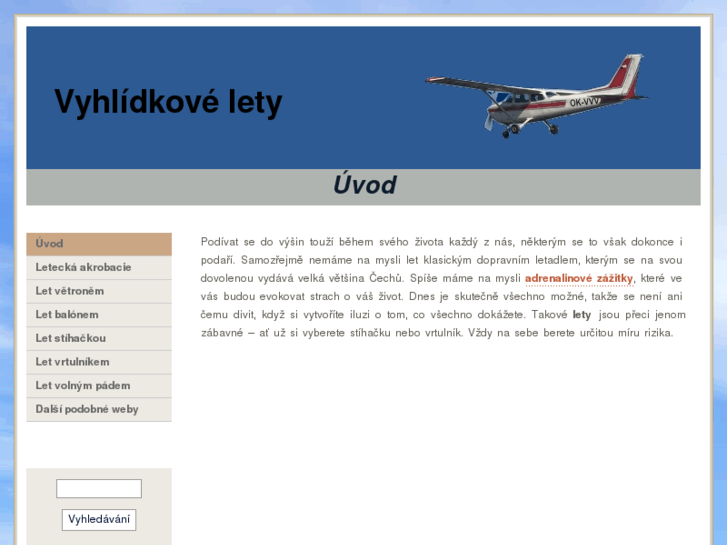 www.vyhlidkove-lety.net