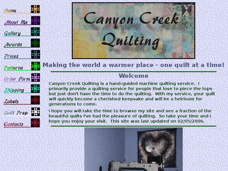 www.canyoncreekquilting.com