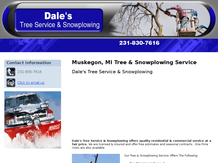 www.dalestreeserviceandsnowplowing.com