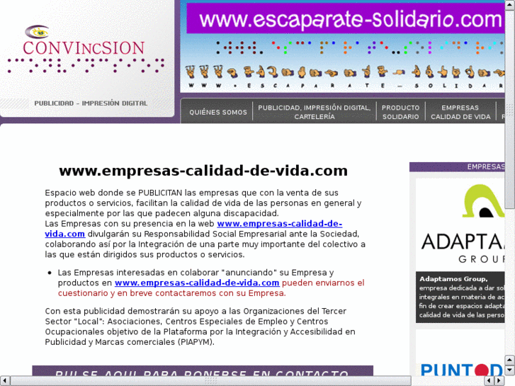 www.empresacalidaddevida.com