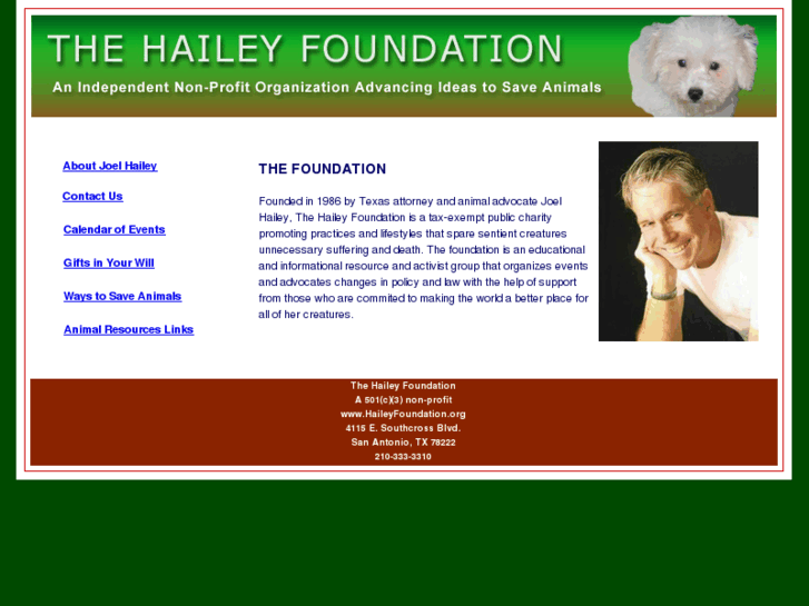 www.haileyfoundation.org