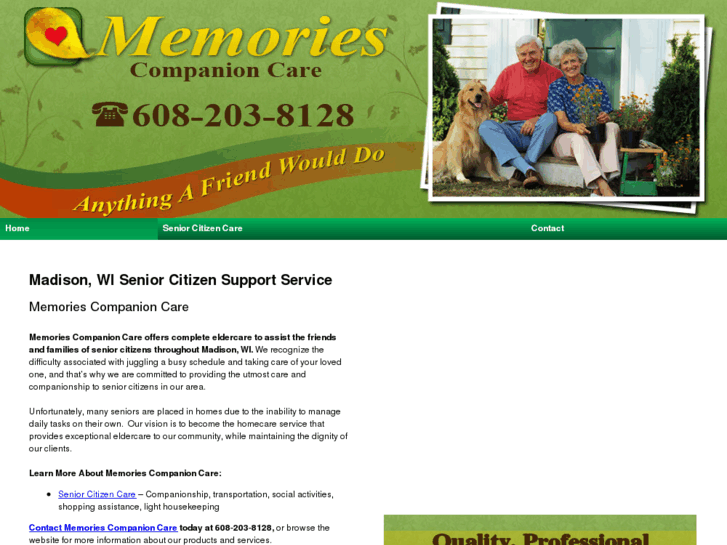 www.memoriescompanioncare.net