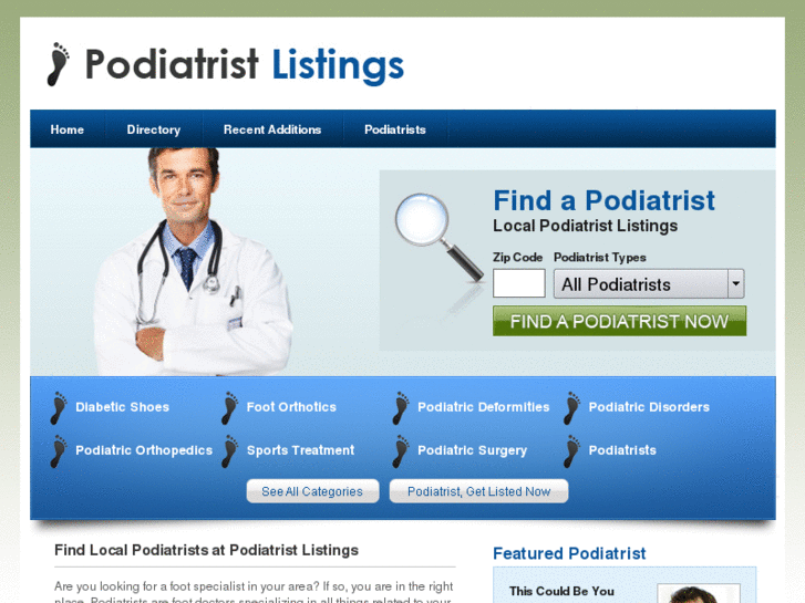 www.podiatristlistings.com