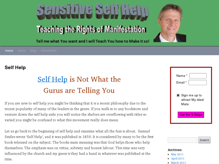 www.sensitiveselfhelp.com