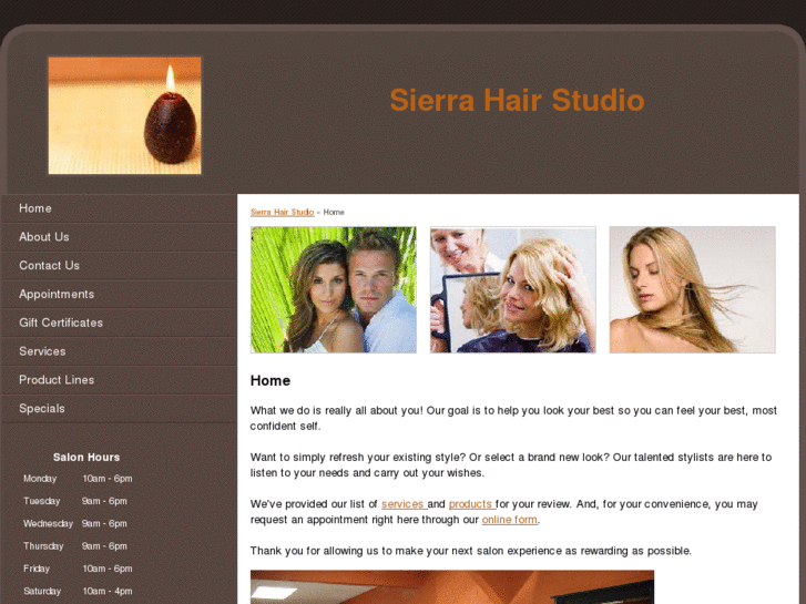 www.sierrahairstudio.com