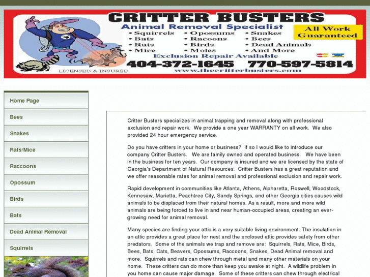 www.thecritterbusters.com