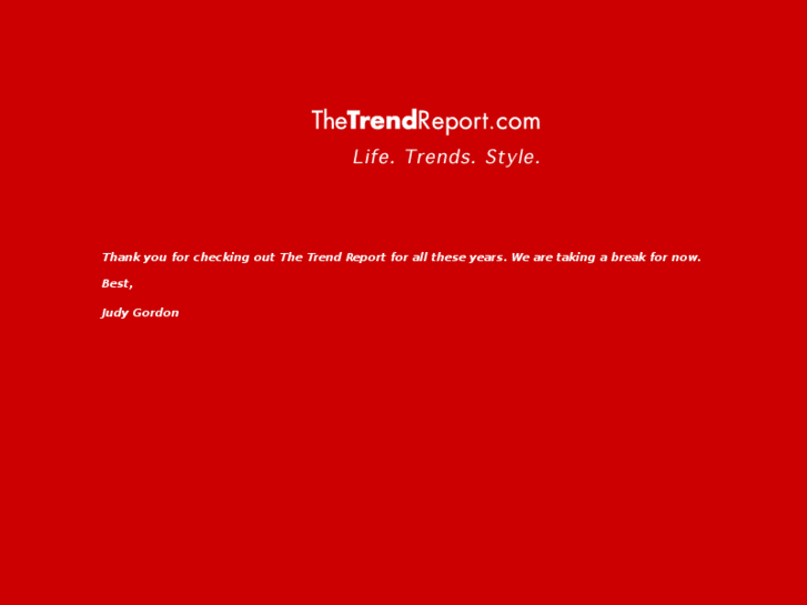 www.thetrendreport.com