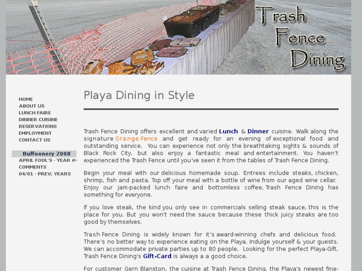 www.trashfencedining.com