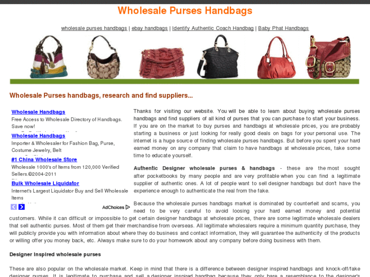 www.wholesalepurseshandbags.org