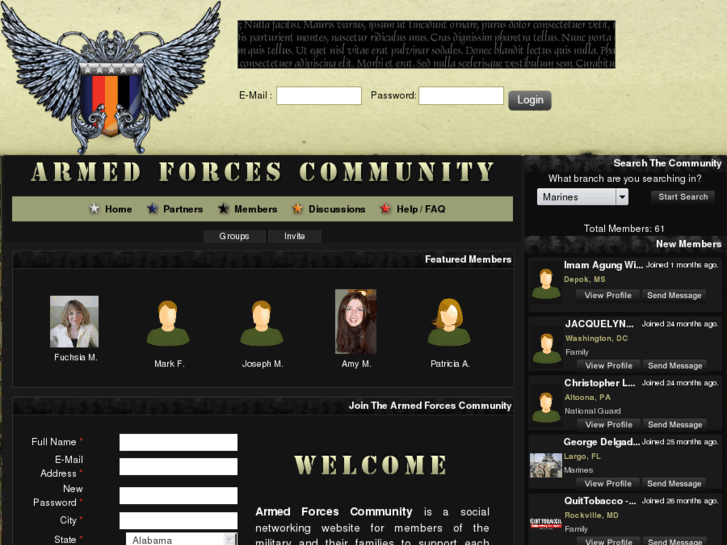 www.armedforcescommunity.com