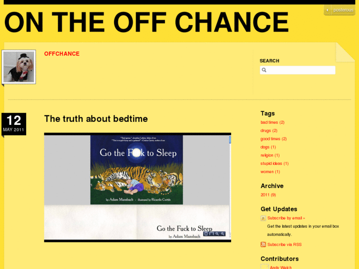 www.ontheoffchance.com