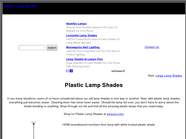 www.plasticlampshades.com