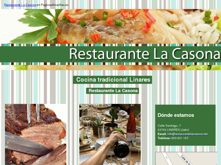 www.restaurantelacasona.net