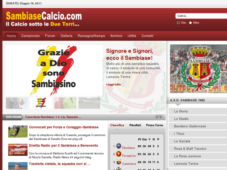 www.sambiasecalcio.com