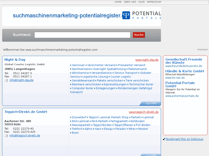 www.suchmaschinenmarketing-potentialregister.com