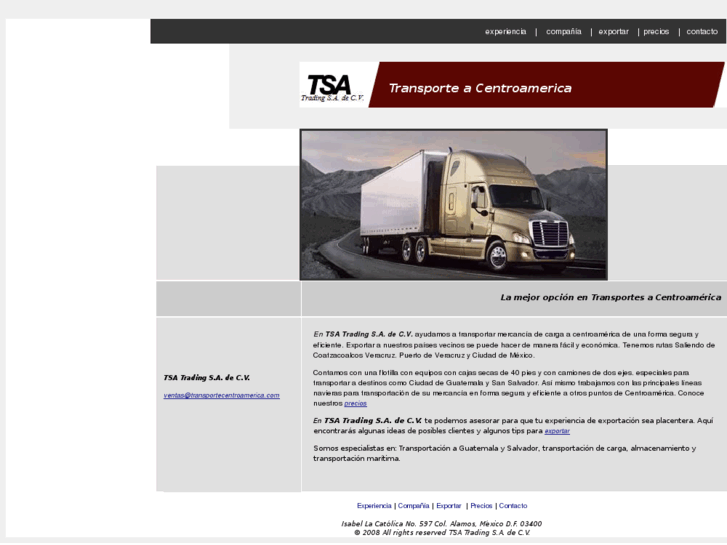 www.transportecentroamerica.com