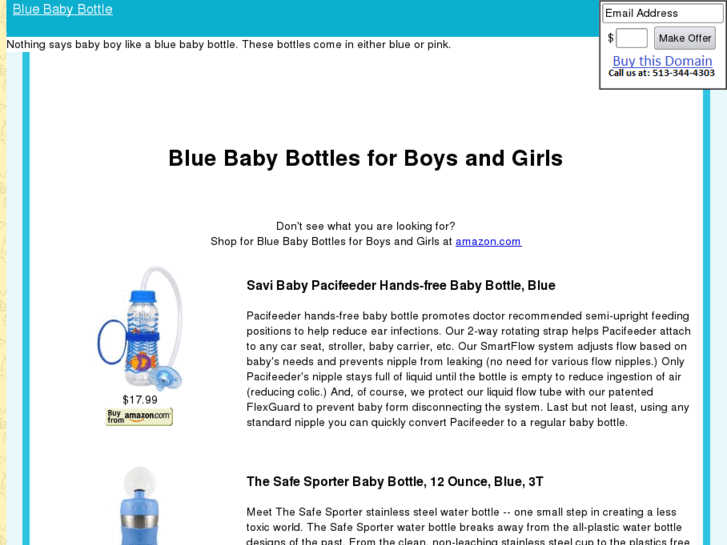 www.bluebabybottle.com