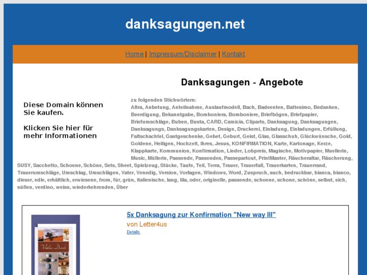 www.danksagungen.net