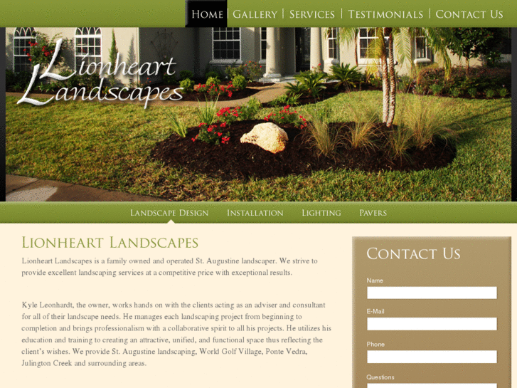 www.lionheartlandscapes.com