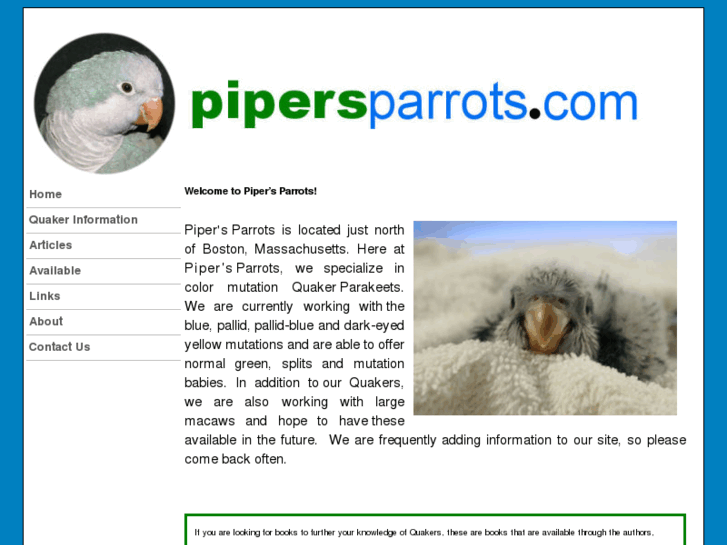 www.pipersparrots.com