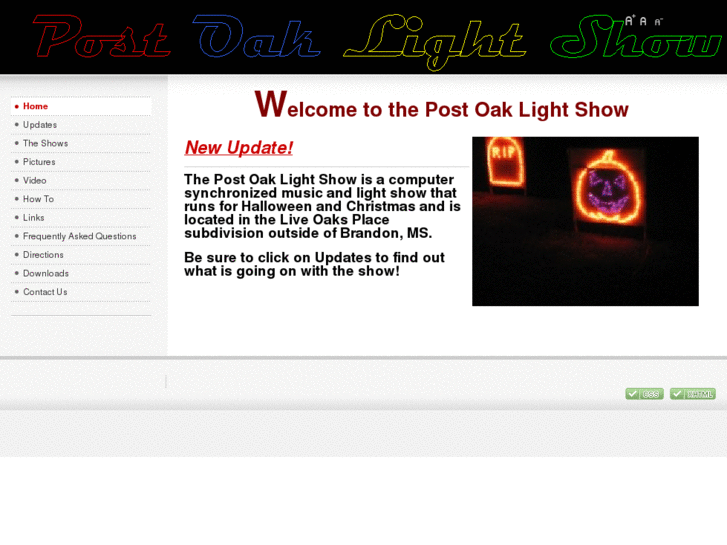 www.postoaklightshow.com