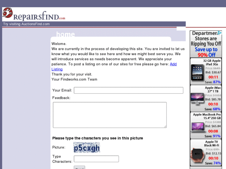 www.repairsfind.com